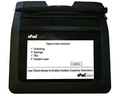 ePadLink - ePad-vision Signature Pad ePadLink - ePad-vision Signature Pad
