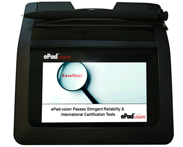 ePadLink - ePad-vision Signature Pad ePadLink - ePad-vision Signature Pad